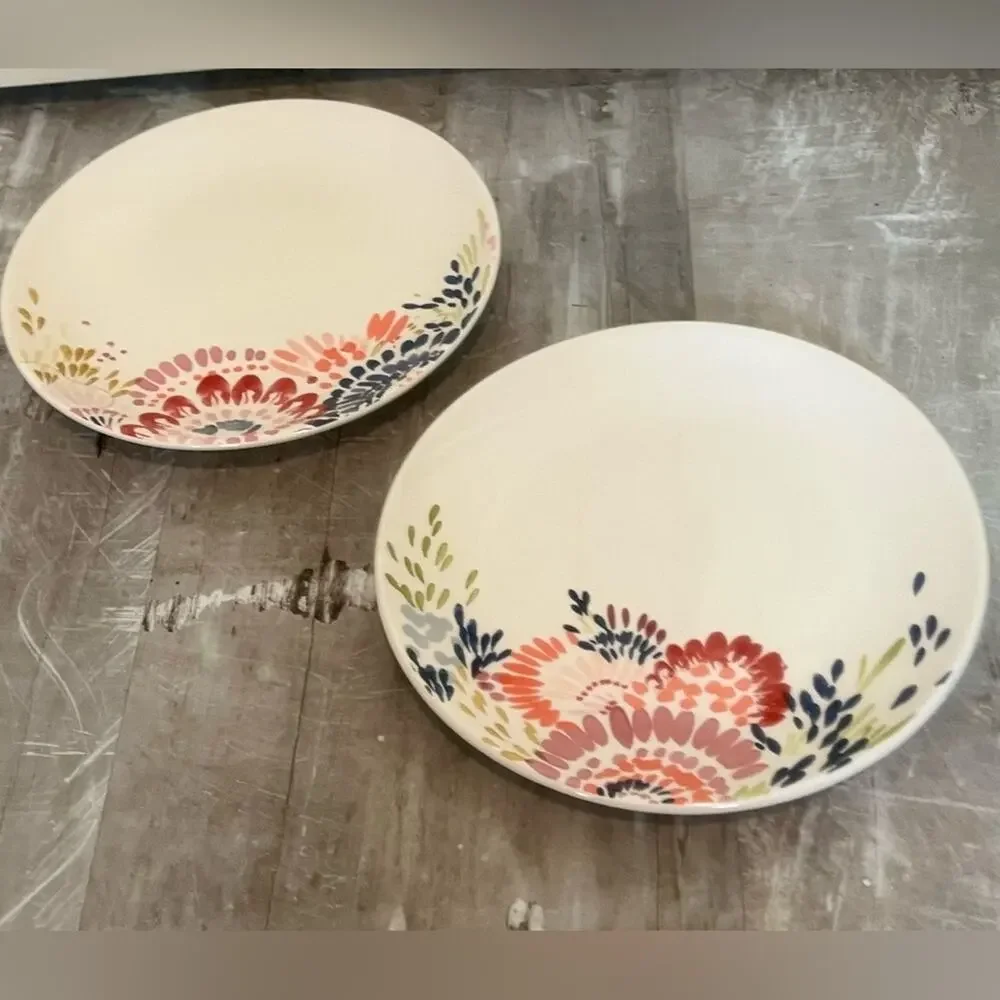 Crate & Barrel Kelly Ventura Salad Plates, set of 2